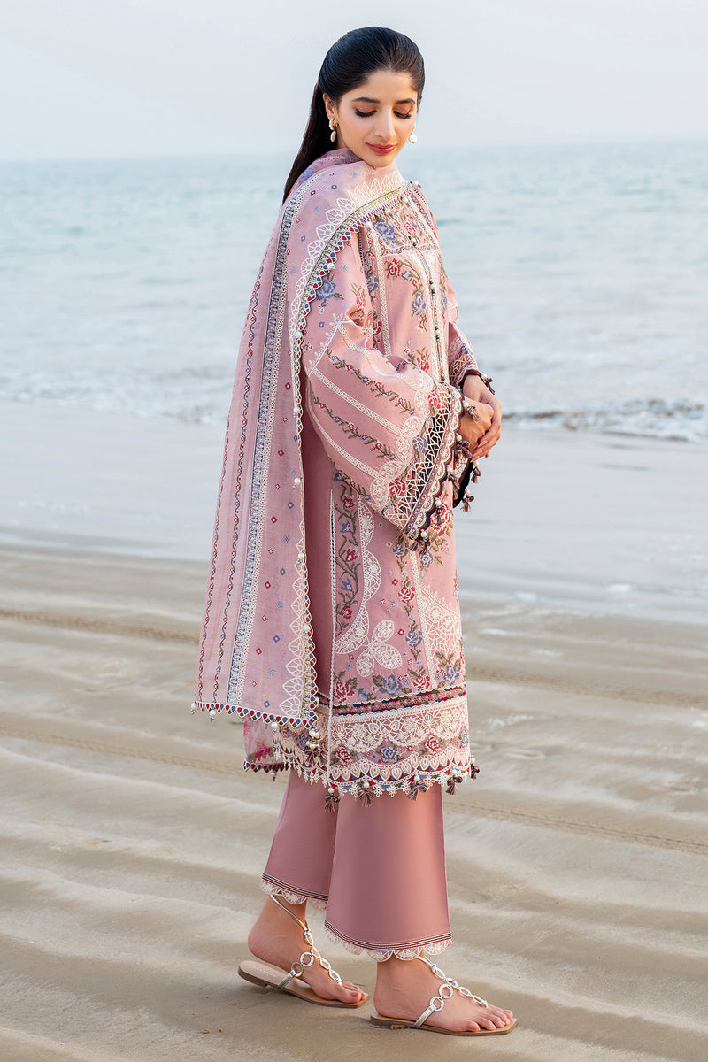 Jazmin | Shahkaar Luxury Lawn 25 | SL25-D2 by Jazmin - Designer Dress - Type: Ladies Clothes - Available at Libayah - 100% Original