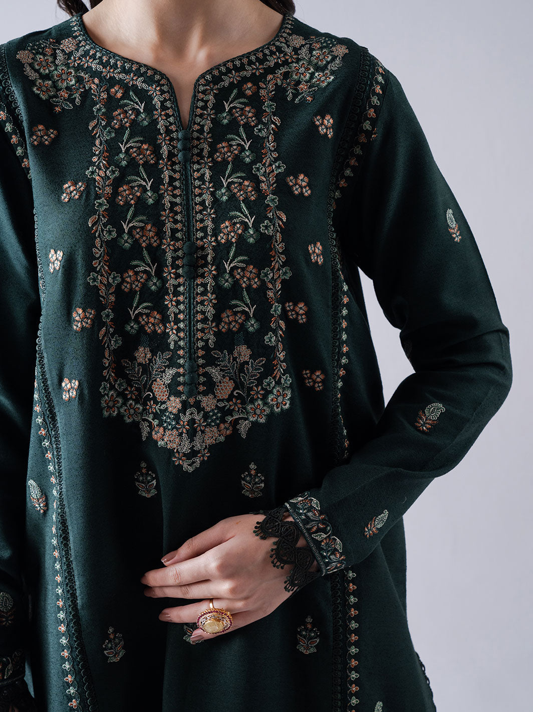 Faiza Faisal | Winter Edit 2024 | AVA by Faiza Faisal - Designer Dress - Type: Ladies Clothes - Available at Libayah - 100% Original