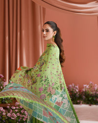 Faiza Saqlain | Roim Silk Edit | Gomana by Faiza Saqlain - Designer Dress  - Type : Luxury Dress - Available at Libayah - 100% Original 