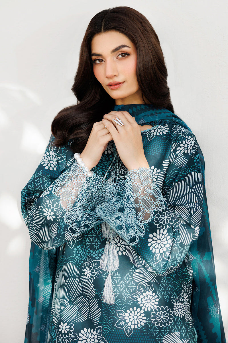 Farasha | Printed Essentials | Twilight Dew by Farasha - Designer Dress  - Type : Ladies Clothes - Available at Libayah - 100% Original 