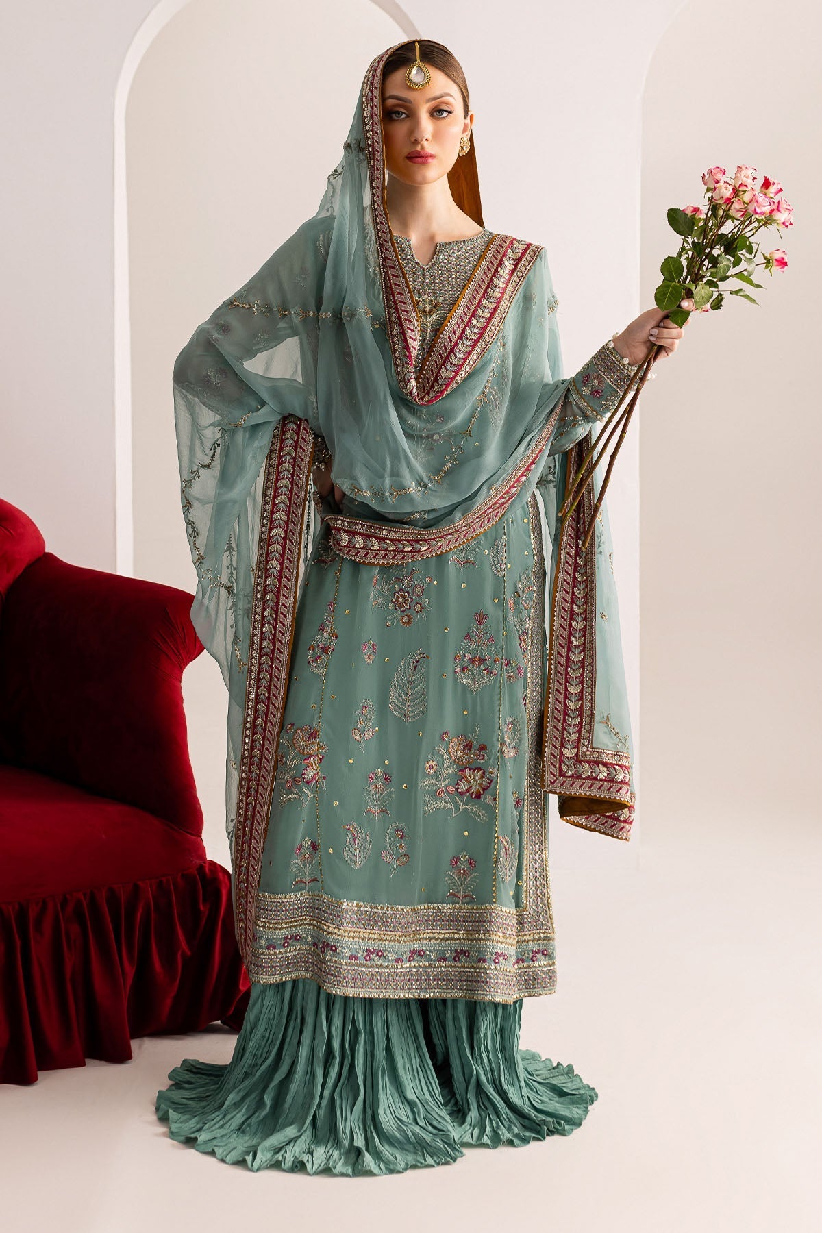 Nureh | Fancy Formals | NP-512 by Nureh - Designer Dress - Type: Formal - Available at Libayah - 100% Original