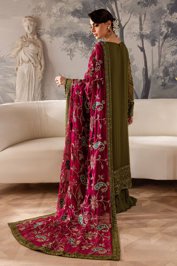 NEL-56 – authentic Pakistani formal dress from the Nureh Elanora Formals 25 collection for women in the UK.