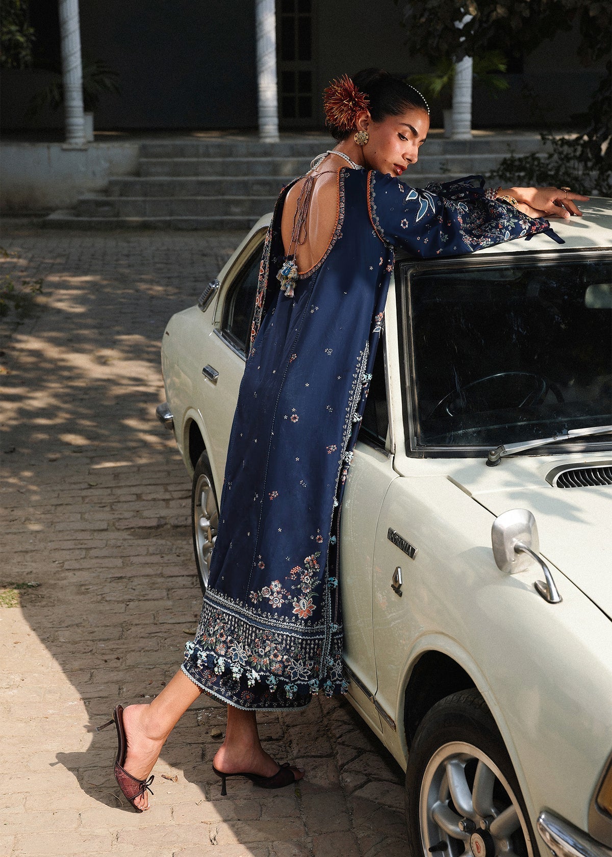 Hussain Rehar | Kalabagh Luxury Lawn 26 | Amalfi by Hussain Rehar - Designer Dress  - Type : Ladies Clothes - Available at Libayah - 100% Original 