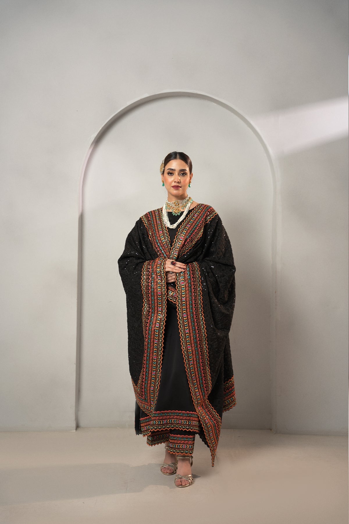 Fozia Khalid | Dilkash Festive Wear 25 | Zehnaseeb by Fozia Khalid - Designer Dress - Type : Ladies Clothes - Available at Libayah - 100% Original 