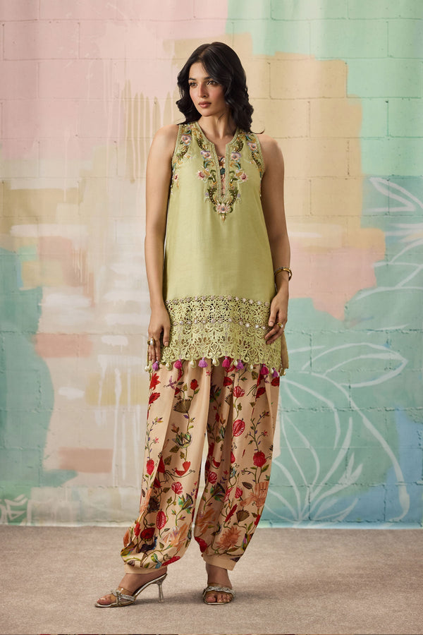 Afrozeh | Basic Pret 26 RTW | NACRE by Afrozeh - Designer Dress  - Type : Ladies Clothes - Available at Libayah - 100% Original 