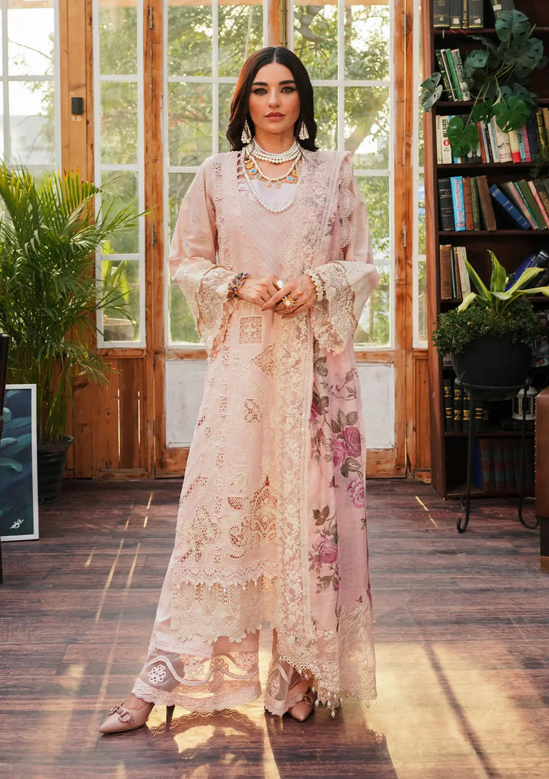 Kahf Premium | Luxury Lawn 24 | KLE-05B Coralyn by Kahf Premium - Designer Dress - Type: Ladies Clothes - Available at Libayah - 100% Original