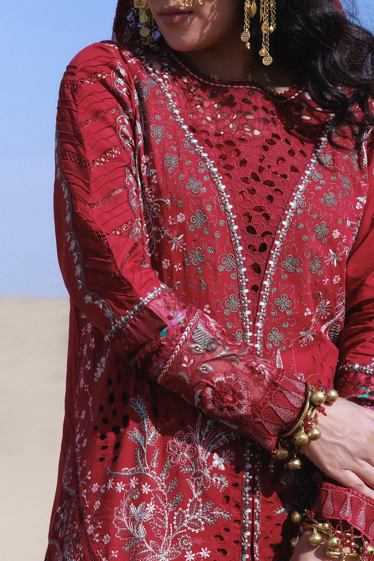 Nureh | Aman Luxe | Kiraz NE-230 by Nureh - Designer Dress - Type : Luxury Dress - Available at Libayah - 100% Original