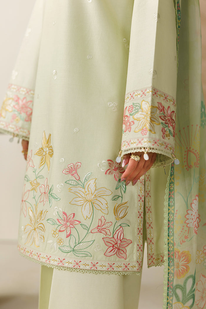 Farasha | Summer Melody 26 | Velvet Sage by Farasha - Designer Dress  - Type : Ladies Clothes - Available at Libayah - 100% Original 