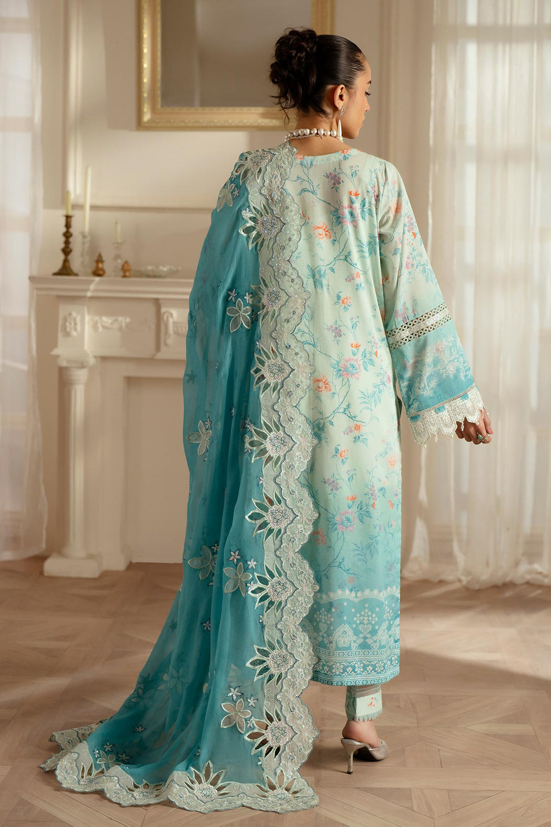 Nureh | Feya Eid Lawn | FE-06 by Nureh - Designer Dress - Type: Ladies Clothes - Available at Libayah - 100% Original