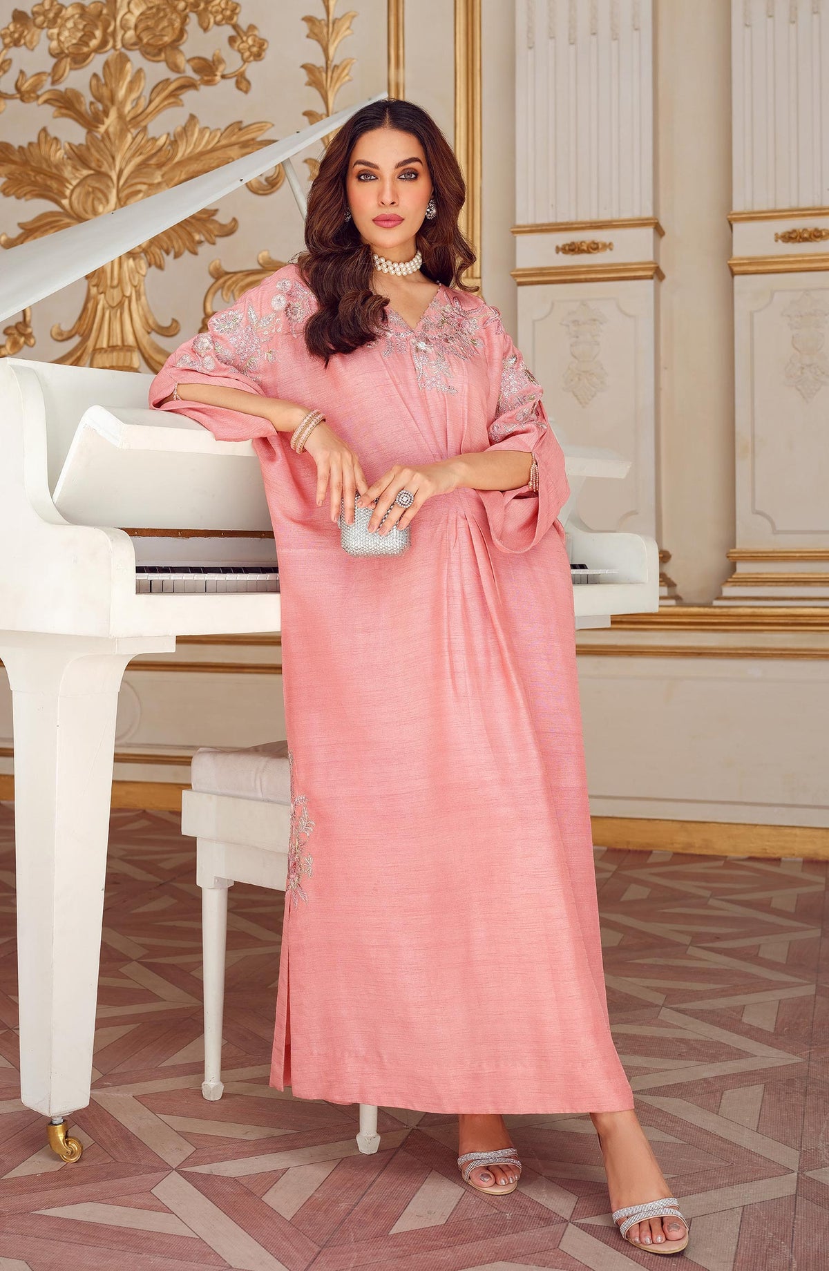Mina Kashif | Luxury Pret | MK23-09 by Mina Kashif - Designer Dress - Type: Formal - Available at Libayah - 100% Original