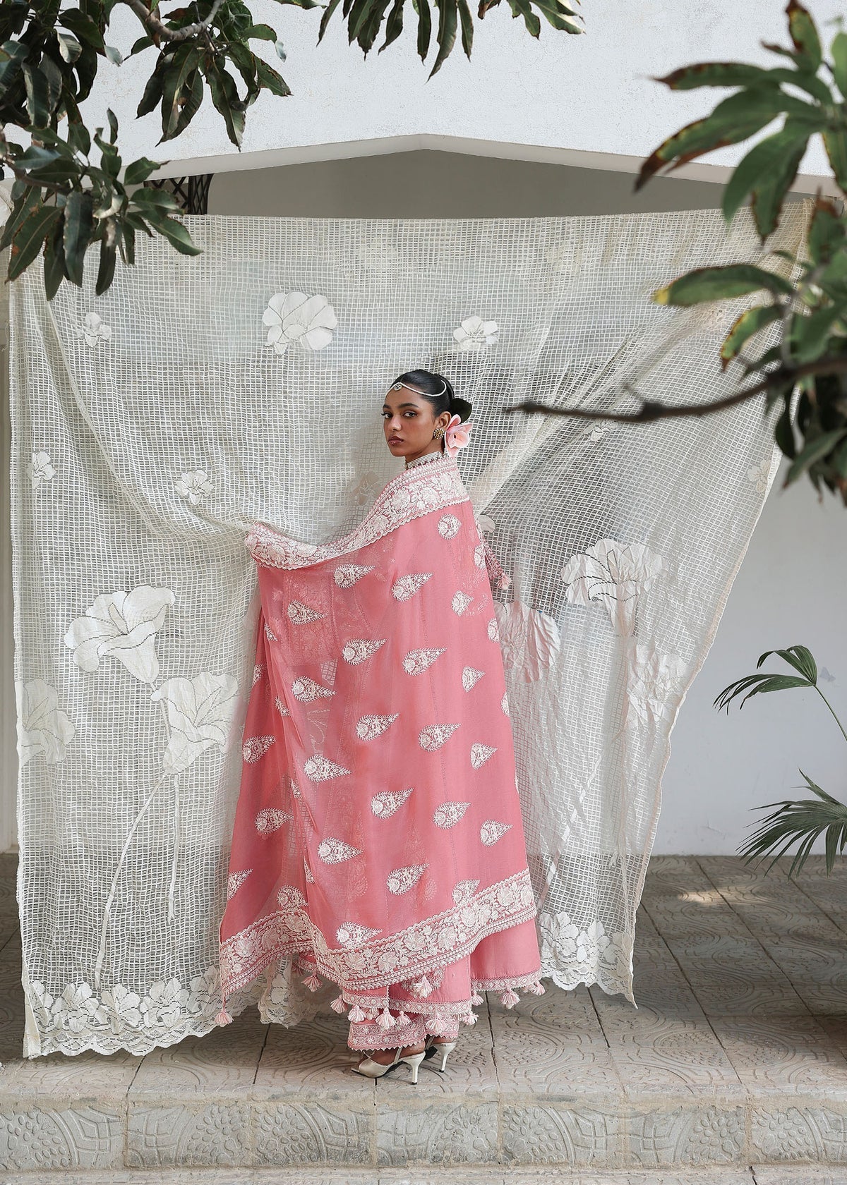 Hussain Rehar | Kalabagh Luxury Lawn 26 | Sorti by Hussain Rehar - Designer Dress  - Type : Ladies Clothes - Available at Libayah - 100% Original 
