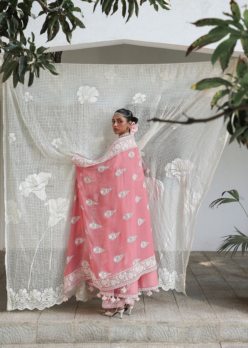 Hussain Rehar | Kalabagh Luxury Lawn 26 | Sorti by Hussain Rehar - Designer Dress  - Type : Ladies Clothes - Available at Libayah - 100% Original 