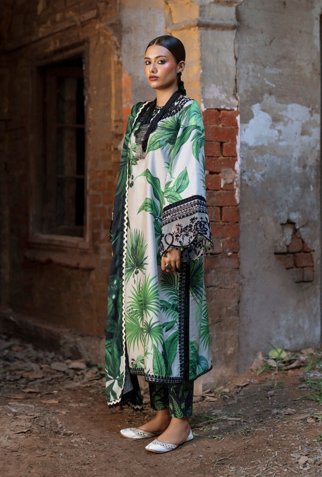 AJR Couture | Sard Sham | Gulbahar by AJR Couture - Designer Dress - Type : Ladies Clothes - Available at Libayah - 100% Original 