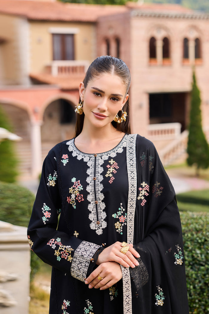 Farasha | Sorine Summer 26 | Raven Elegance by Farasha - Designer Dress  - Type : Ladies Clothes - Available at Libayah - 100% Original 