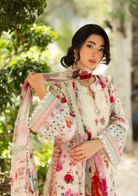 Elaf Premium | Signature Embroidered Lawn with Chiffon Collection 26 | ESG-4A CLAIRE by Elaf Premium - Designer Dress  - Type : Ladies Clothes - Available at Libayah - 100% Original 