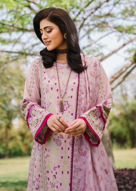 Shurooq | Luxury Lawn 24 | BLOOM by Shurooq - Designer Dress - Type: Ladies Clothes - Available at Libayah - 100% Original