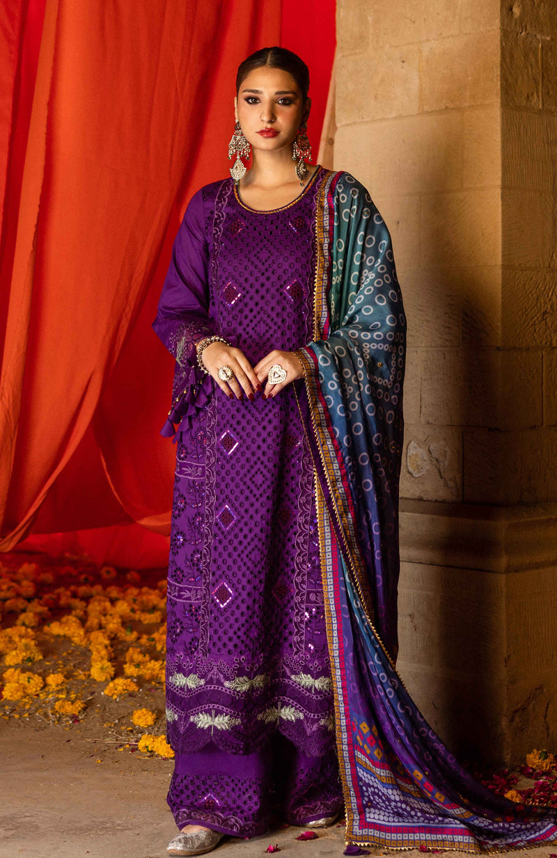 Al Zohaib | Bandhani The Tale of Jaipur 25 | BTJ-25-09 by Al Zohaib - Designer Dress - Type: Ladies Clothes - Available at Libayah - 100% Original