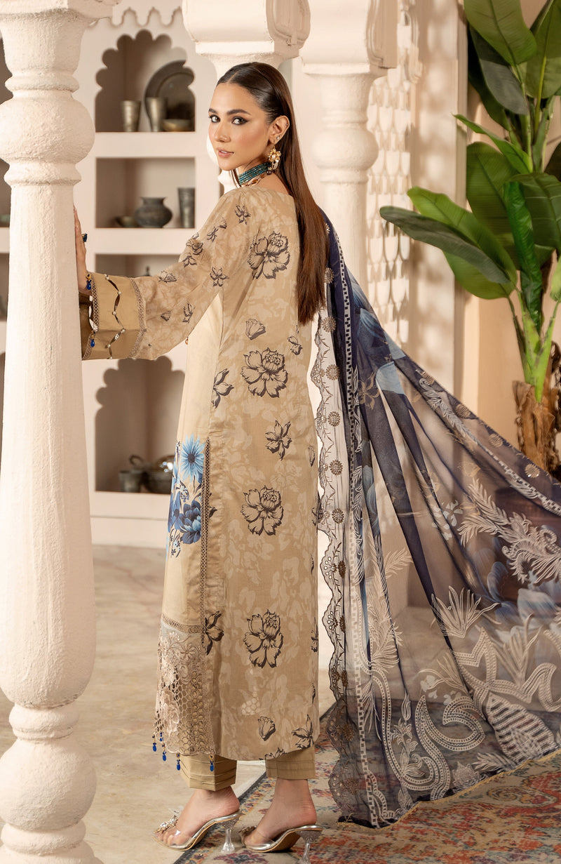 Al Zohaib | Sunshine Bloom Premium Lawn 25 | SBP-25-09 by Al Zohaib - Designer Dress - Type: Ladies Clothes - Available at Libayah - 100% Original