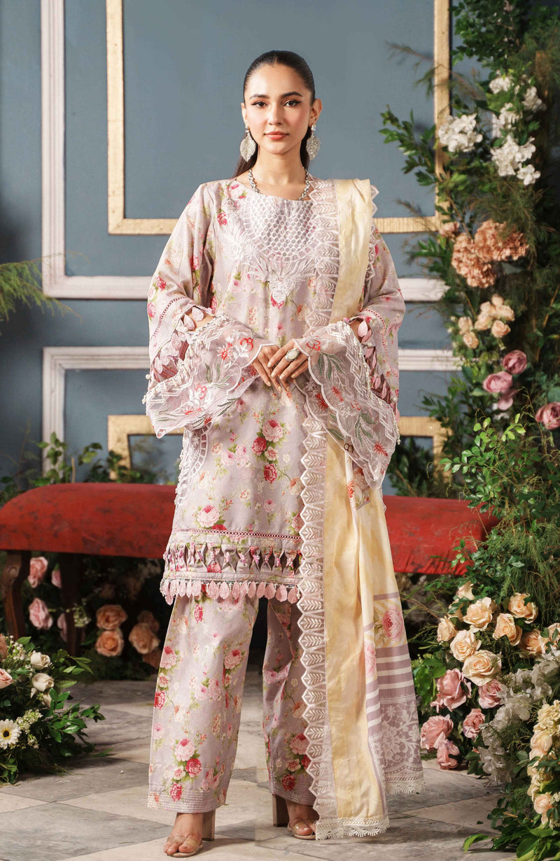 Al Zohaib | Printkari Cutwork Applique 24 | PCA-24-09 by Al Zohaib - Designer Dress - Type: Ladies Clothes - Available at Libayah - 100% Original