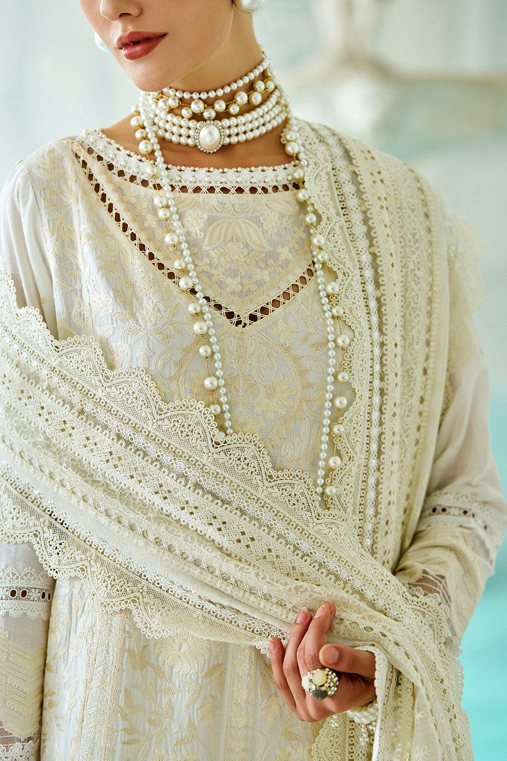Sobia Nazir | Luxury Lawn Eid 26 | 9A by Sobia Nazir - Designer Dress - Type : Luxury Dress - Available at Libayah - 100% Original