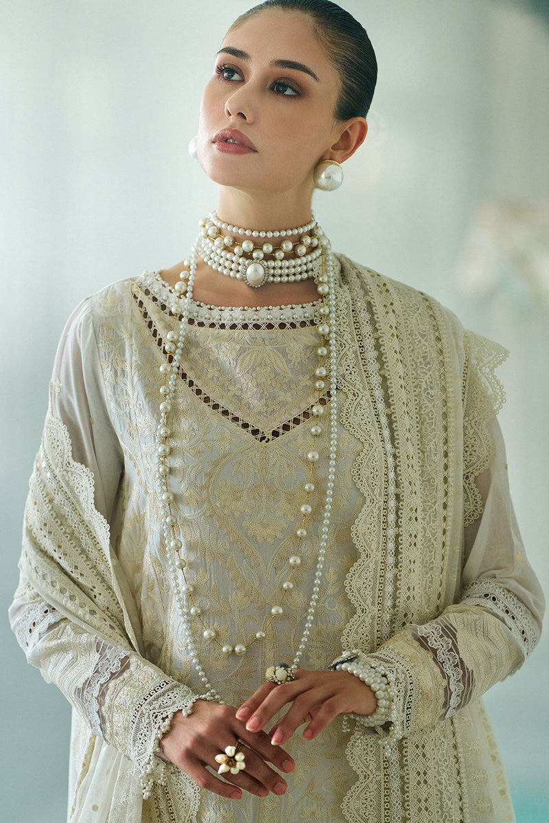 Sobia Nazir | Luxury Lawn Eid 26 | 9A by Sobia Nazir - Designer Dress - Type : Luxury Dress - Available at Libayah - 100% Original