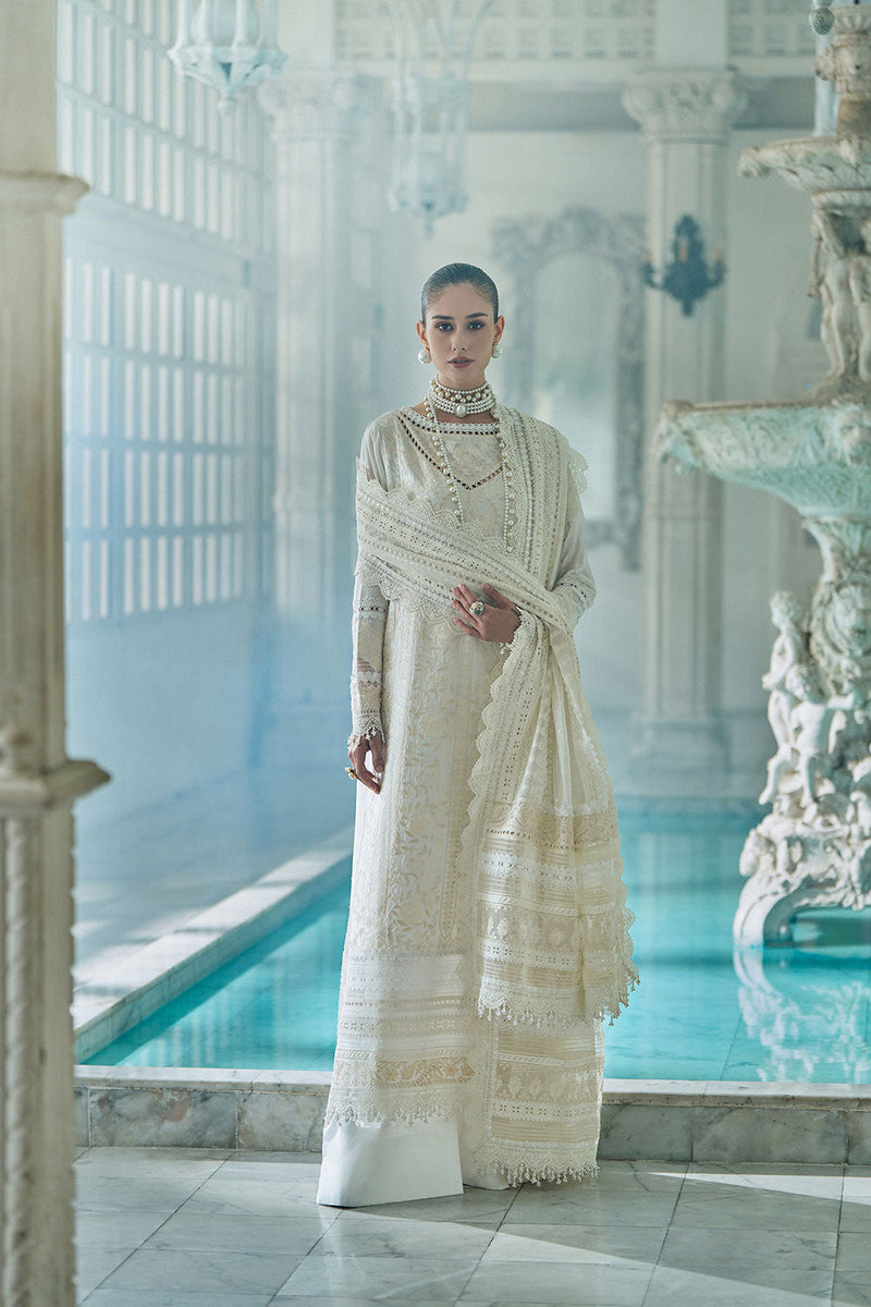 Sobia Nazir | Luxury Lawn Eid 26 | 9A by Sobia Nazir - Designer Dress - Type : Luxury Dress - Available at Libayah - 100% Original