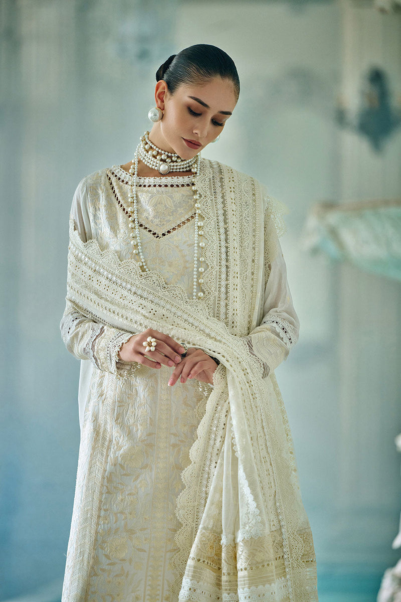 Sobia Nazir | Luxury Lawn Eid 26 | 9A by Sobia Nazir - Designer Dress - Type : Luxury Dress - Available at Libayah - 100% Original