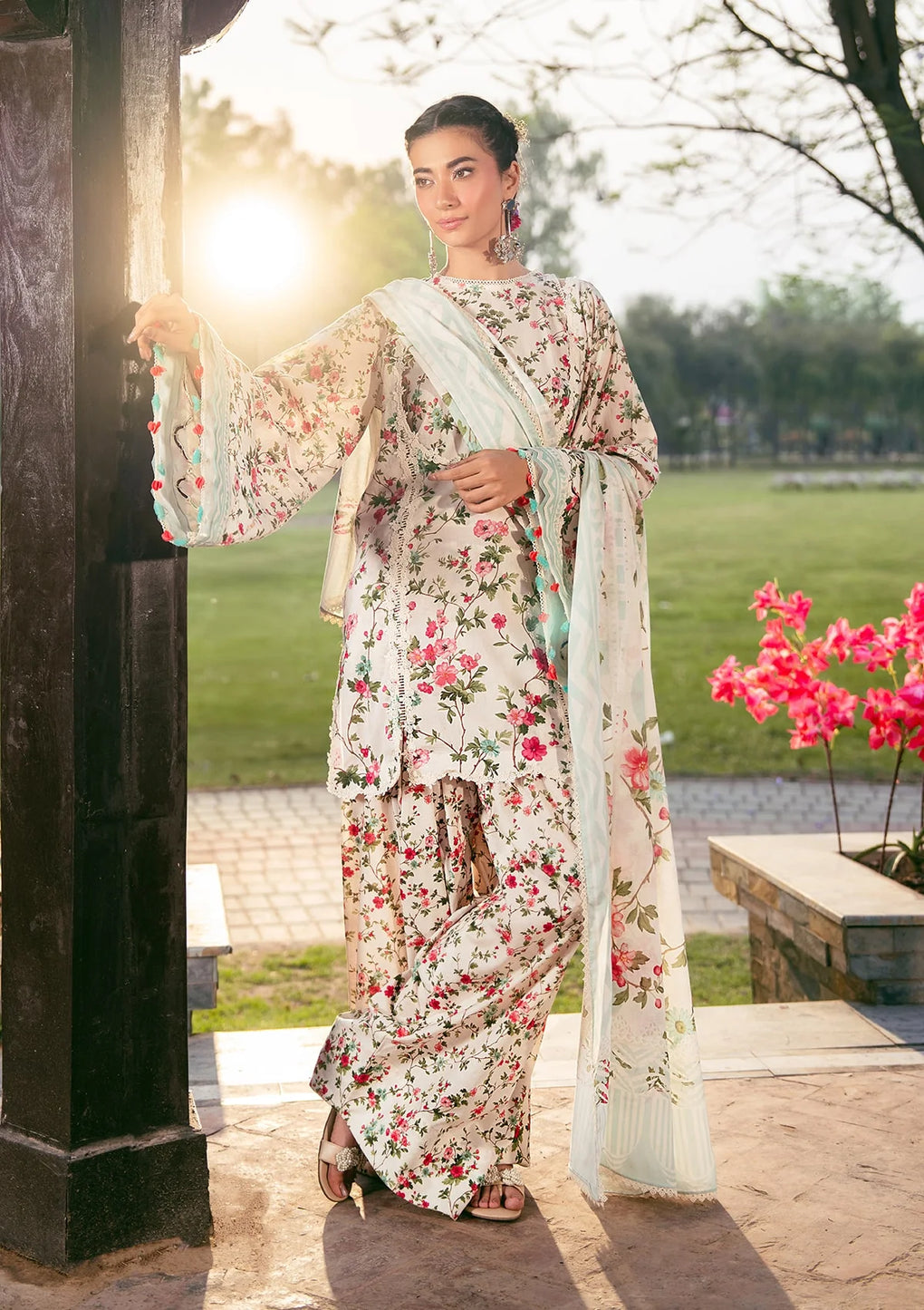 Elaf Premium | Prints 25 | EPS-3B DAY BLOOM by Elaf Premium - Designer Dress - Type: Ladies Clothes - Available at Libayah - 100% Original