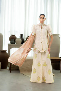 Afrozeh | Basic Pret 26 RTW | NACRE by Afrozeh - Designer Dress  - Type : Ladies Clothes - Available at Libayah - 100% Original 