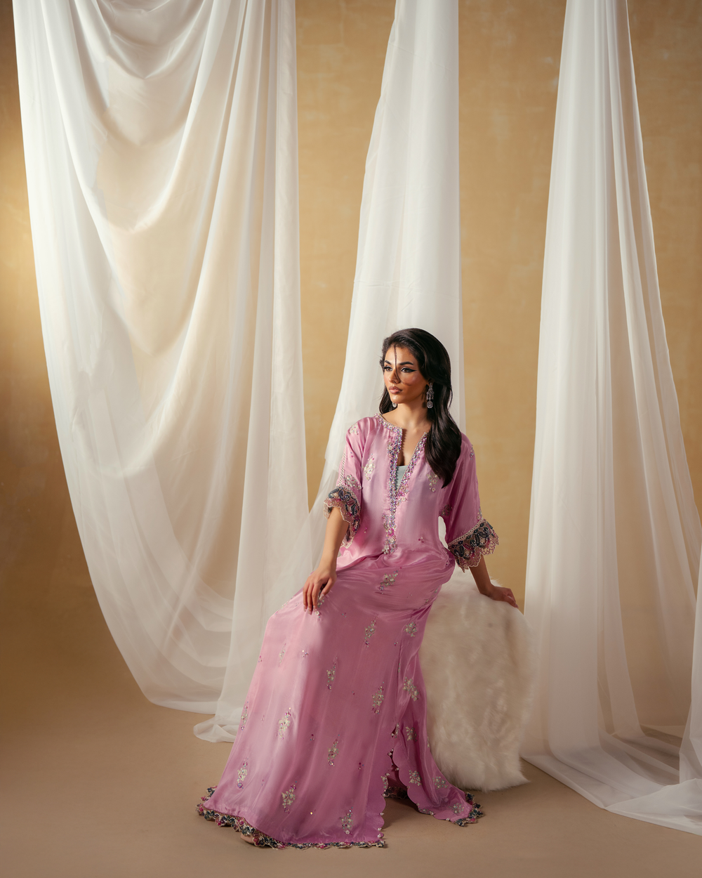 Vasal | Zyra Luxe Pret 26 | Blush Aura by Vasal - Designer Dress  - Type : Ladies Clothes - Available at Libayah - 100% Original 