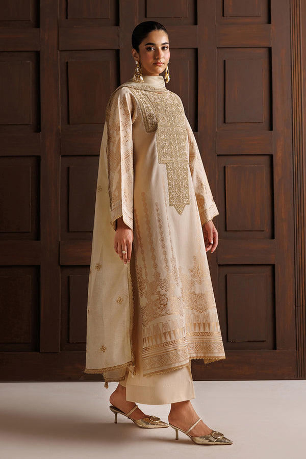 Baroque | Luxury Summer Pret |UF-4508 by Baroque - Designer Dress  - Type : Ladies Clothes - Available at Libayah - 100% Original 