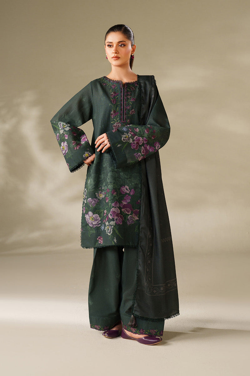 Iznik | Winter Chapter 25 | UE-567 Printed Khaddar by Iznik - Designer Dress - Type : Ladies Clothes - Available at Libayah - 100% Original 