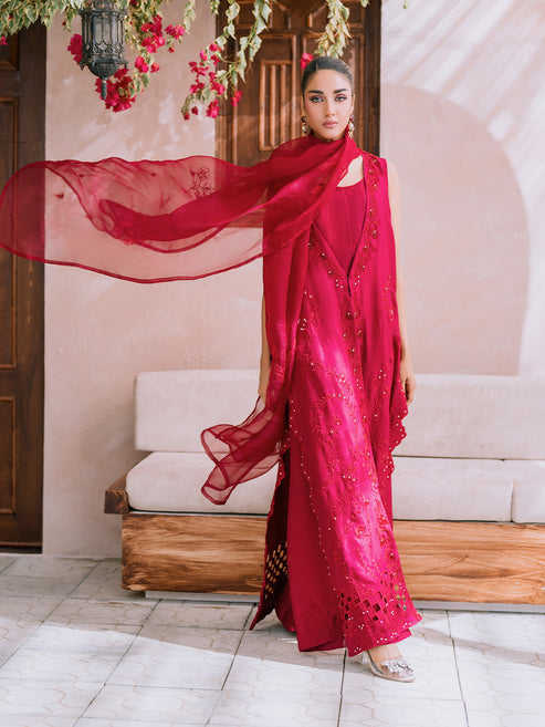 Farah Zubair | Luxury Pret | Azar by Farah Zubair - Designer Dress - Type: Ladies Clothes - Available at Libayah - 100% Original