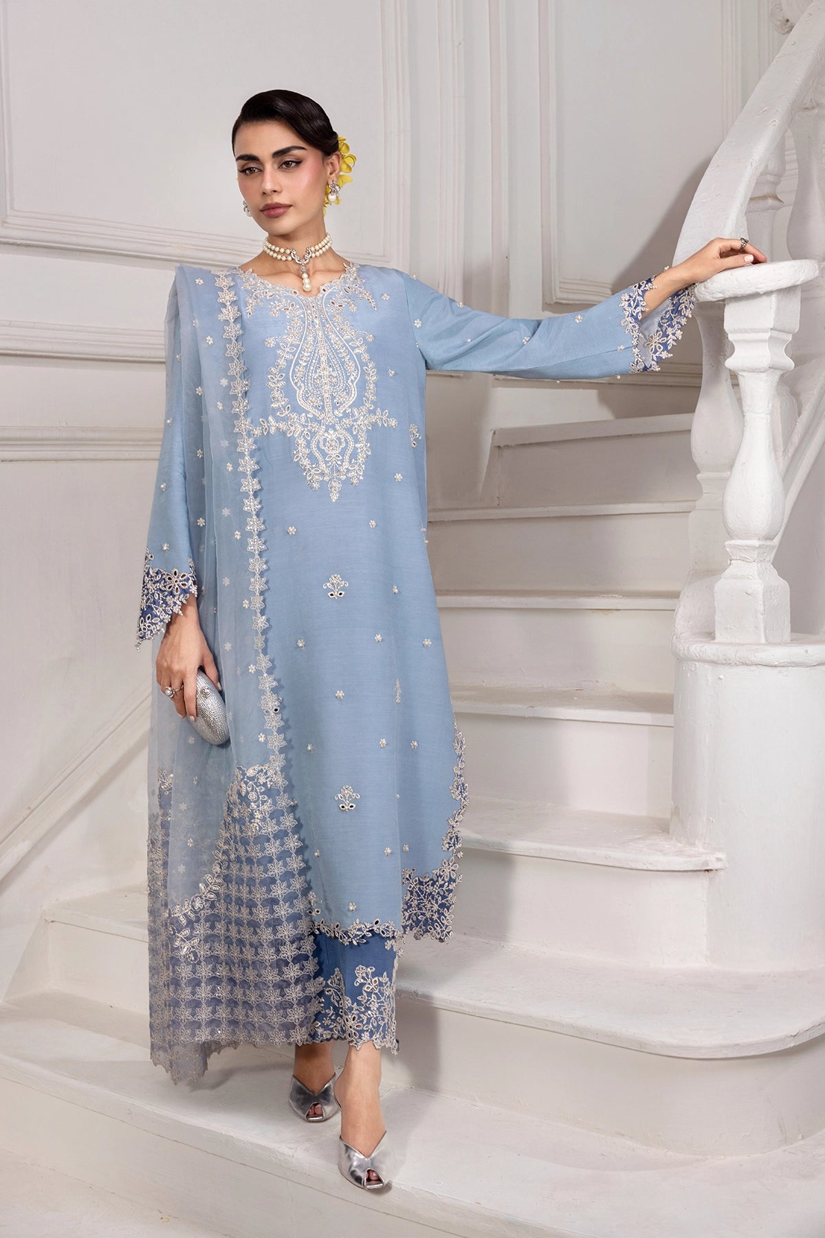 Rangrasiya | Lumeire Silk |Cielo by Rangrasiya - Designer Dress  - Type : Ladies Clothes - Available at Libayah - 100% Original 