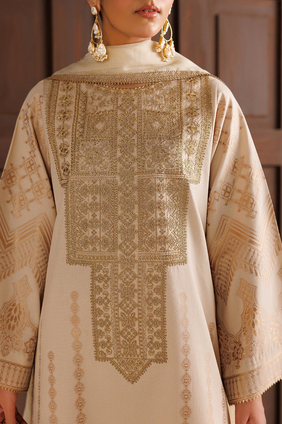 Baroque | Luxury Summer Pret |UF-4508 by Baroque - Designer Dress  - Type : Ladies Clothes - Available at Libayah - 100% Original 