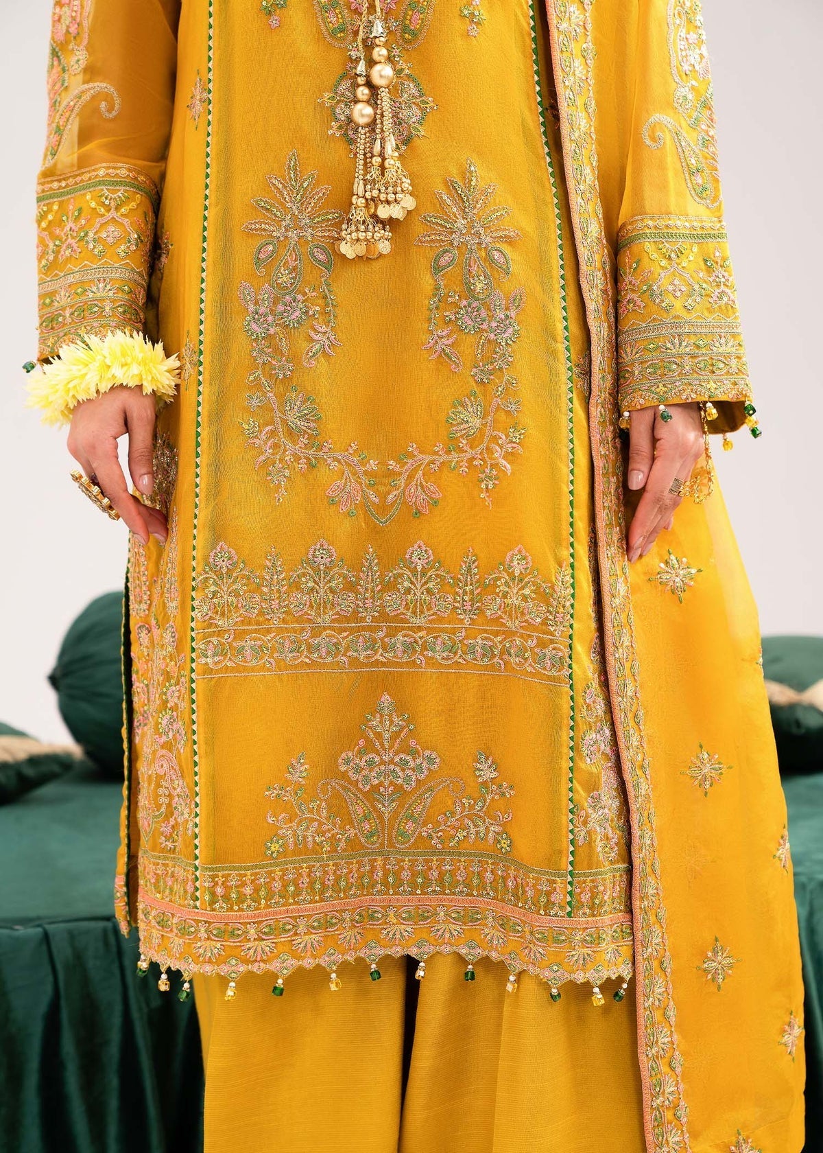 Dastoor | Sajni Luxury Eid Collection 24 | Parigul by Dastoor - Designer Dress - Type: Ladies Clothes - Available at Libayah - 100% Original