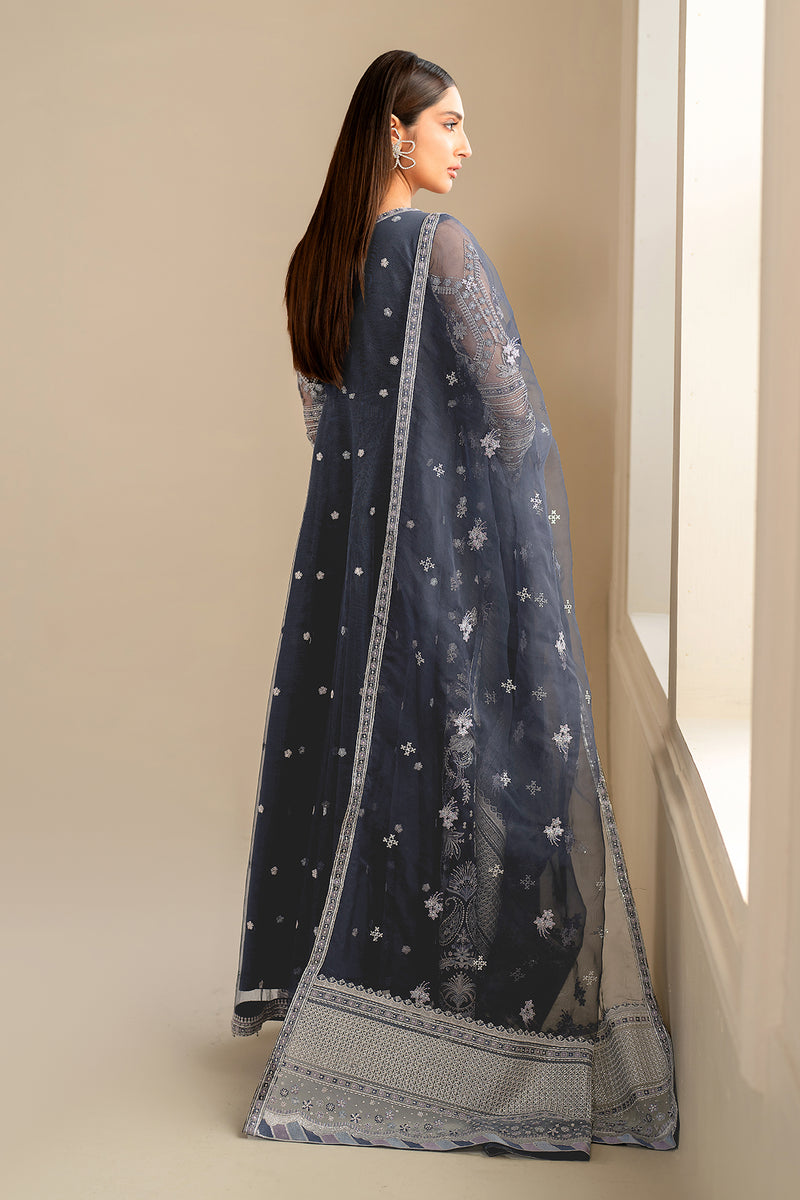 Baroque | Luxury Pret 24 | NET UF-621 by Baroque - Designer Dress - Type: Ladies Clothes - Available at Libayah - 100% Original