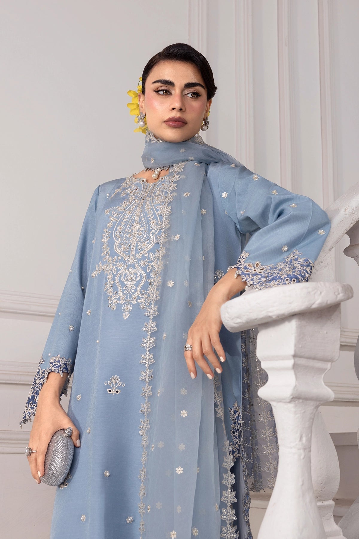 Rangrasiya | Lumeire Silk |Cielo by Rangrasiya - Designer Dress  - Type : Ladies Clothes - Available at Libayah - 100% Original 