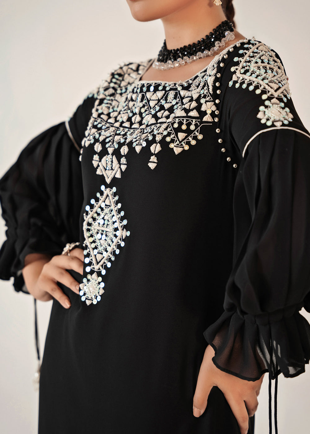 Dastoor | Euphoria Luxury Pret 24 | Noir by Dastoor - Designer Dress - Type: Ladies Clothes - Available at Libayah - 100% Original