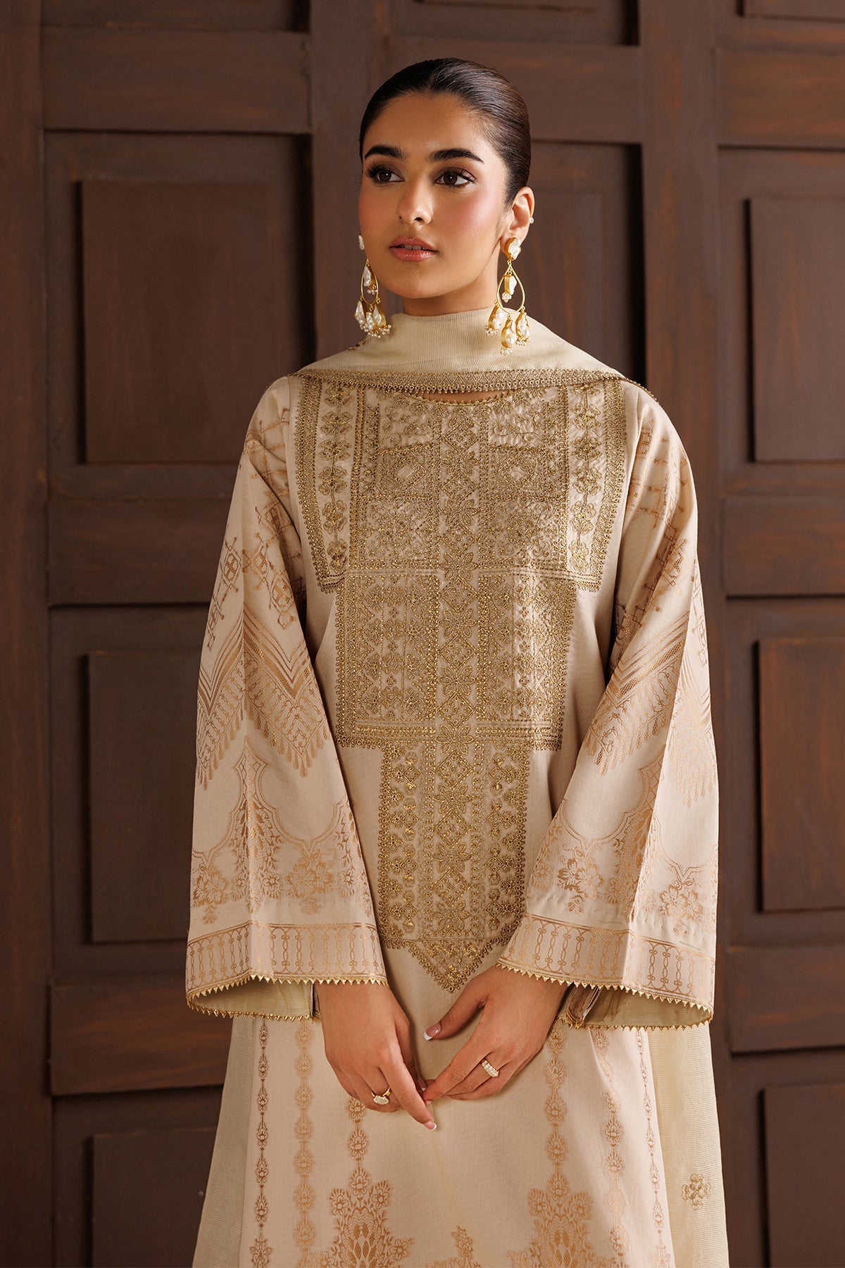 Baroque | Luxury Summer Pret |UF-4508 by Baroque - Designer Dress  - Type : Ladies Clothes - Available at Libayah - 100% Original 