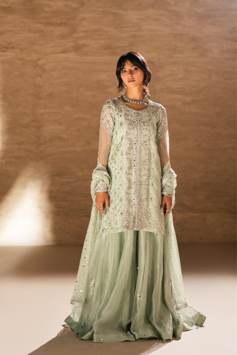 Sana Abbas | Zalea Formals | NYMA by Sana Abbas - Designer Dress  - Type : Ladies Clothes - Available at Libayah - 100% Original 