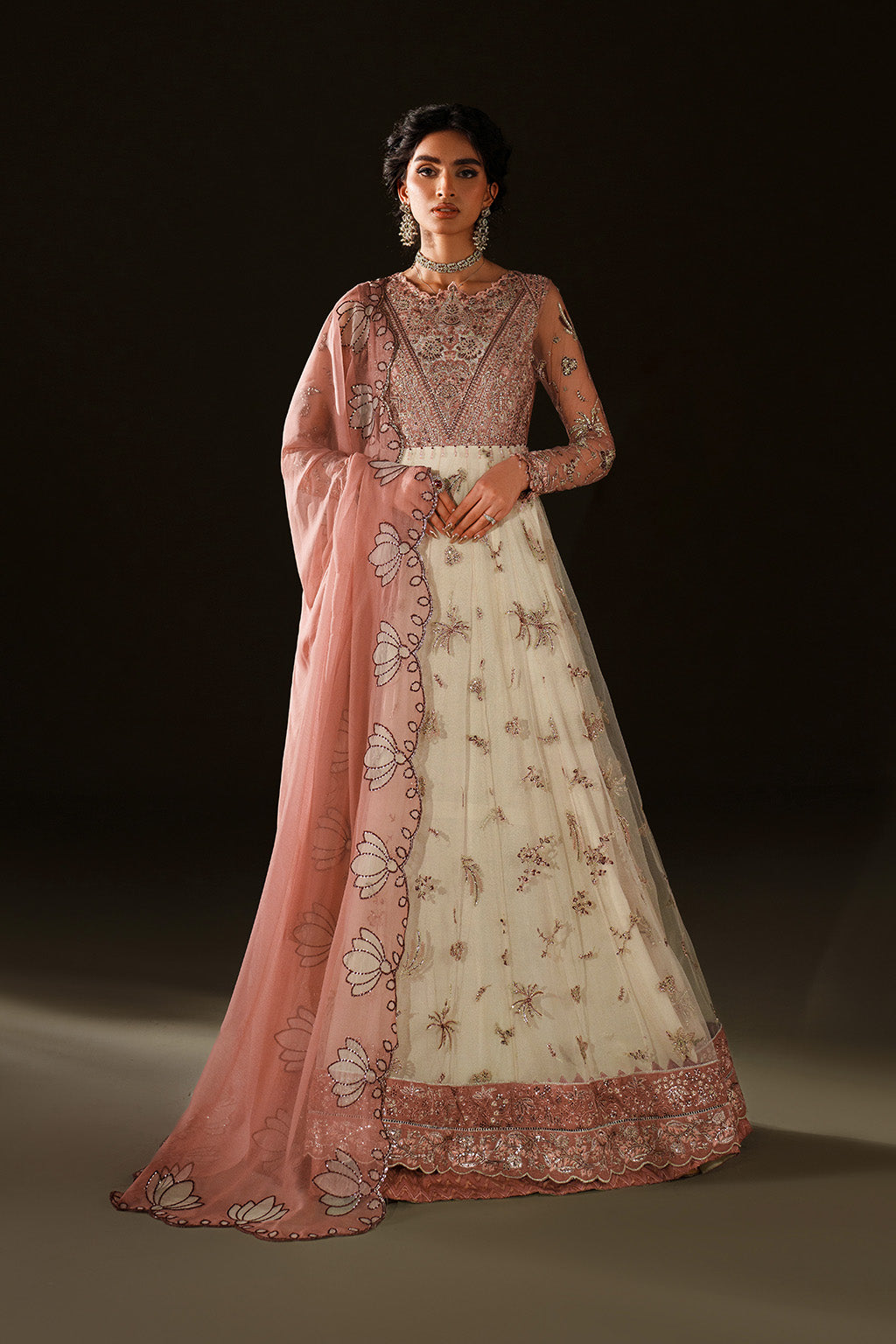 Iznik | Velvet 25 | IV-78 Embroidered Velvet by Iznik - Designer Dress - Type : Ladies Clothes - Available at Libayah - 100% Original 