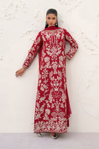 Baroque | Formals Collection | EMBROIDERED RAW SILK UF-4386 by Baroque - Designer Dress  - Type : Ladies Clothes - Available at Libayah - 100% Original 
