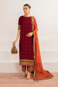 Baroque | Formals Collection | EMBROIDERED CHIFFON UF-698 by Baroque - Designer Dress  - Type : Ladies Clothes - Available at Libayah - 100% Original 