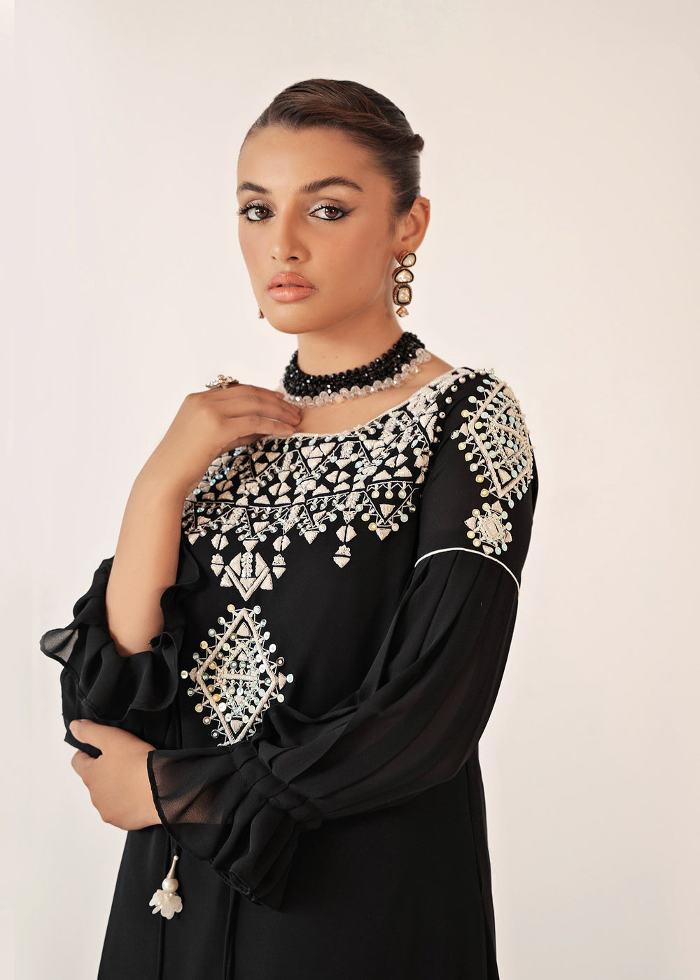 Dastoor | Euphoria Luxury Pret 24 | Noir by Dastoor - Designer Dress - Type: Ladies Clothes - Available at Libayah - 100% Original