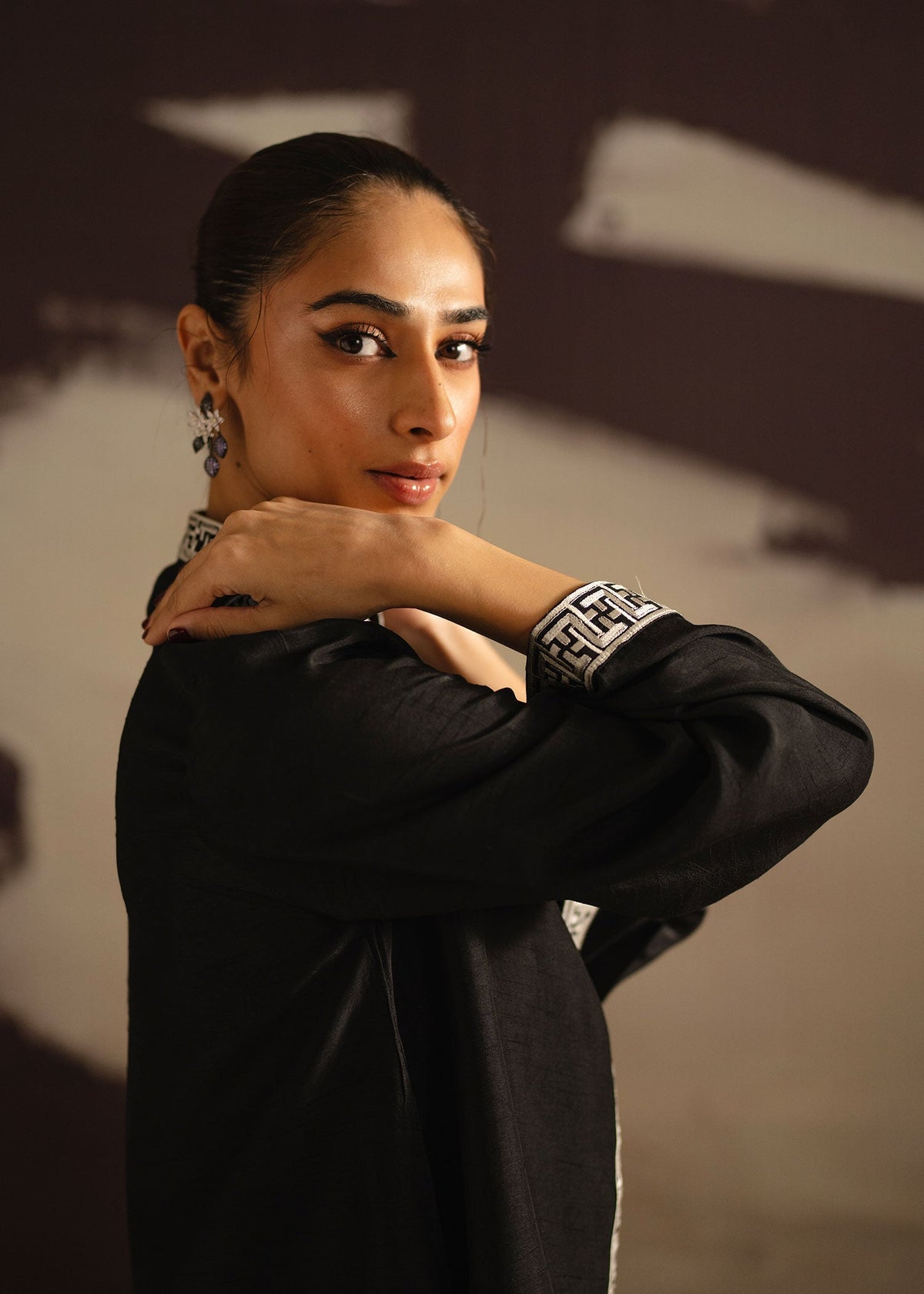 Mahgul | Eye of Cemal | Oriental Noir by Mahgul - Designer Dress - Type: Ladies Clothes - Available at Libayah - 100% Original