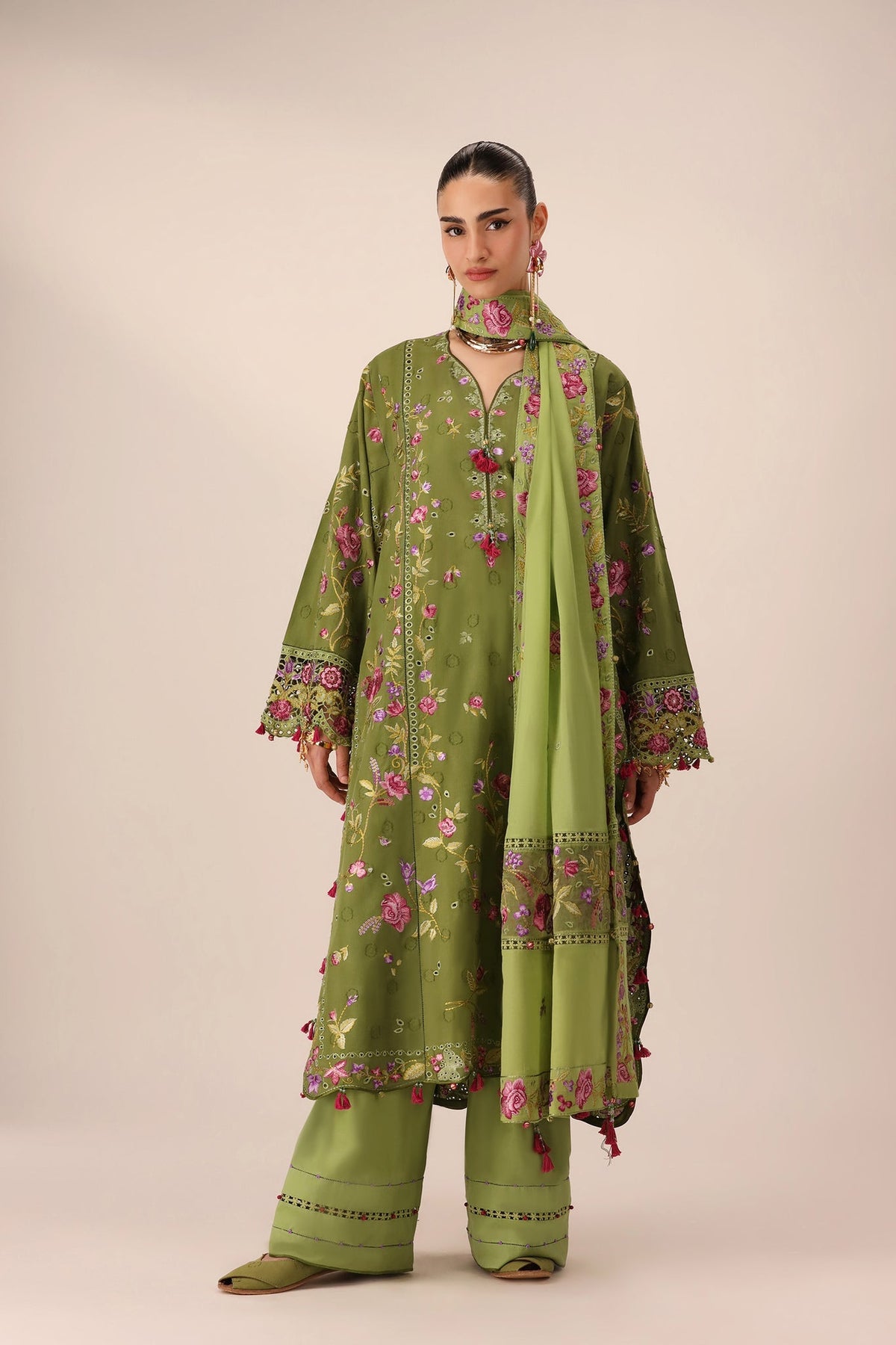 Elan | Stitched Pret 26 | GULRAAZ (EL26-08 A ST) by Elan - Designer Dress  - Type : Ladies Clothes - Available at Libayah - 100% Original 