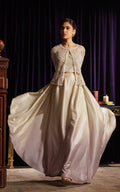 Threads and Motifs | Formal Dresses 25 | Embroidered Cape with Tube and Skirt by Threads and Motifs - Designer Dress  - Type : Ladies Clothes - Available at Libayah - 100% Original 