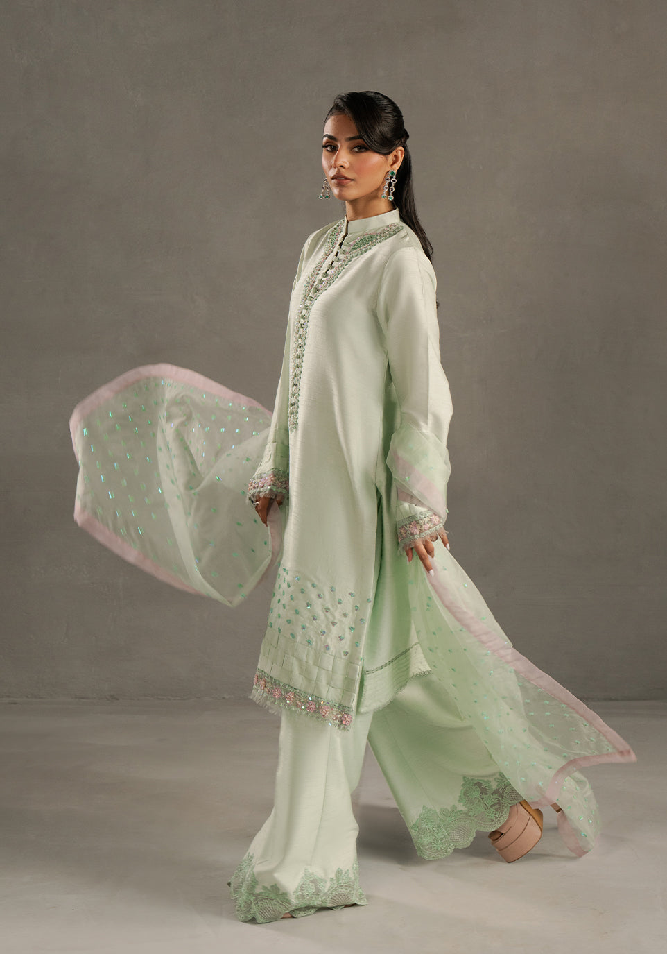 Zarqash | Silk Edit | ZQS 021 VANAYA by Zarqash - Designer Dress - Type: Ladies Clothes - Available at Libayah - 100% Original