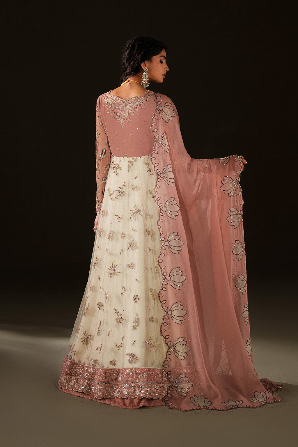 Iznik | Velvet 25 | IV-78 Embroidered Velvet by Iznik - Designer Dress - Type : Ladies Clothes - Available at Libayah - 100% Original 